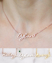 Personalized Sterling Silver Name Necklace