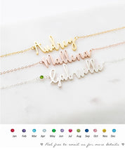 Personalized Sterling Silver Name Necklace