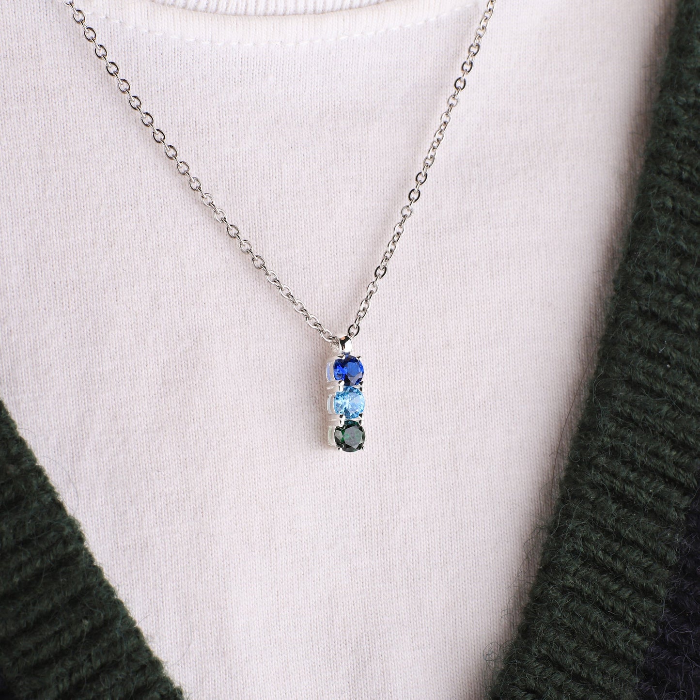 Personalized Birthstone Necklace