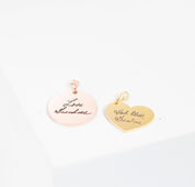 Handwriting Charm for Bridal Bouquets