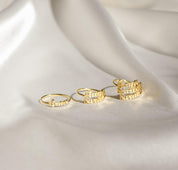 Personalized Double Name Statement Ring