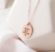 Sterling Silver Handwriting Necklace