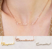 Sterling Silver Name Necklace Gift