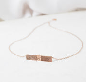 Fingerprint Necklace in Silver Gold Rose Gold