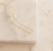 Sterling Silver Paper Clip Name Necklace