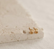 Personalized Pave Letter Stud Earrings