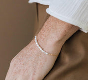 Dainty Pearl Bead Bracelet for Everyday Wear