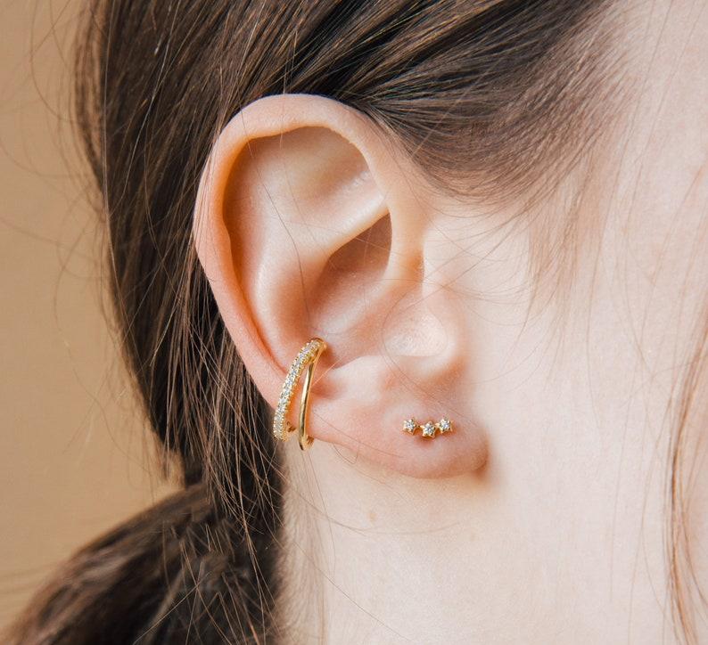 Dainty Star Stud Earrings for Her