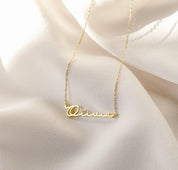 Custom Minimalist Name Necklace for Her