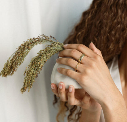 Chunky Gold Statement Ring