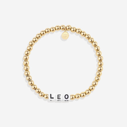 Personalized Waterproof Gold Beaded Bracelet