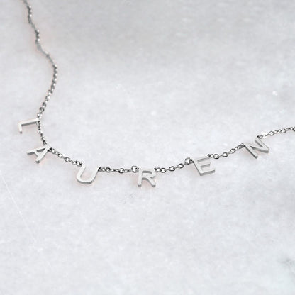 Personalized Letter Name Necklace