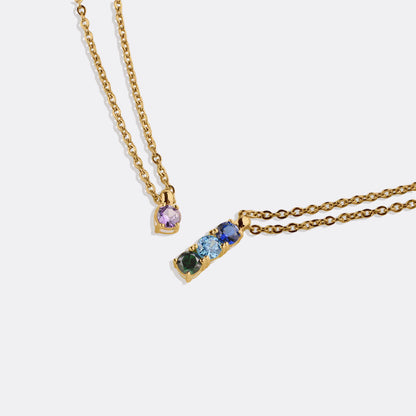 Personalized Birthstone Necklace