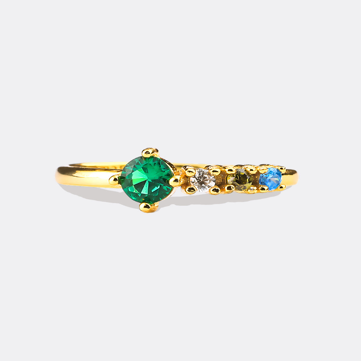 Personalized Birthstones Ring