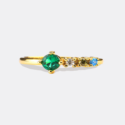 Personalized Birthstones Ring