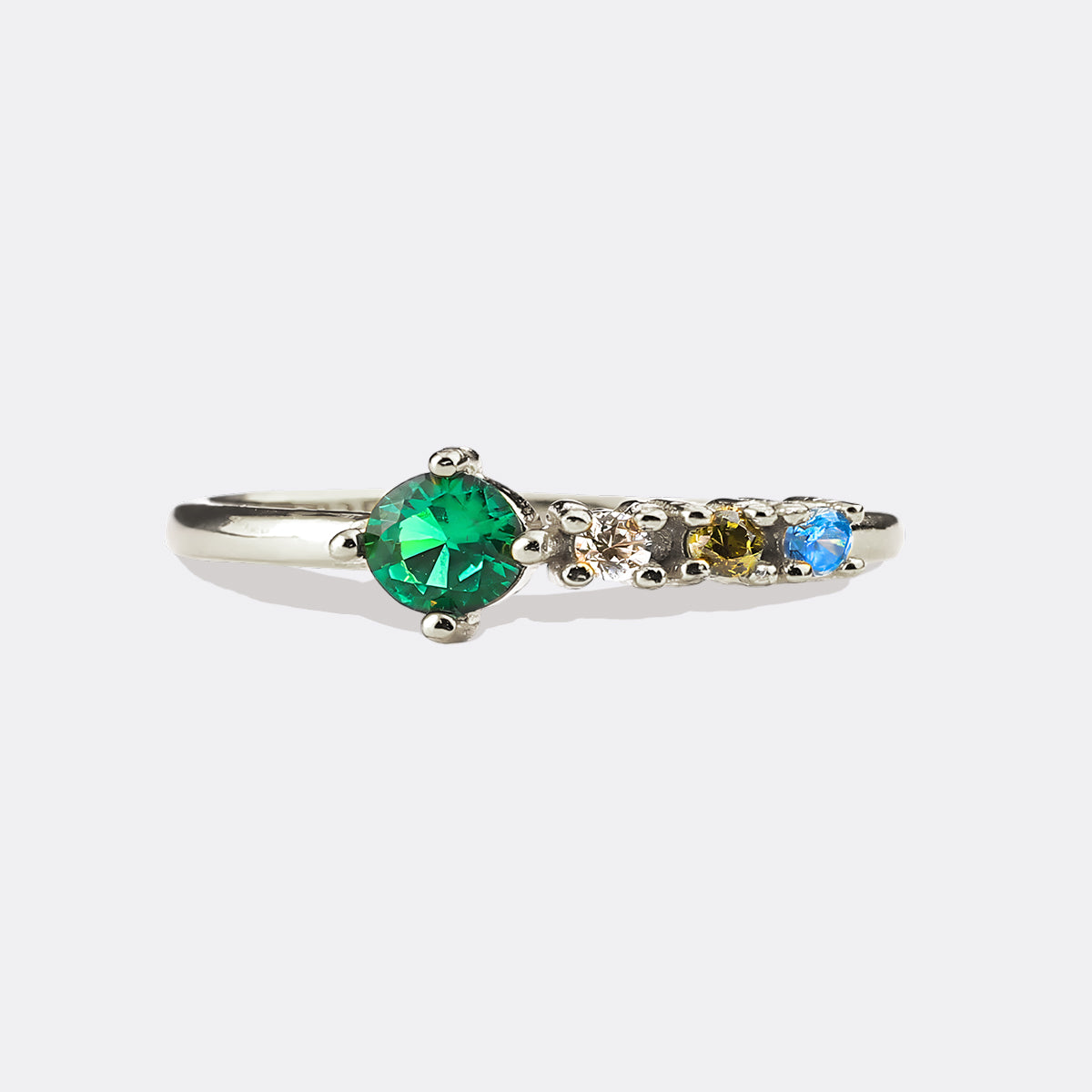 Personalized Birthstones Ring