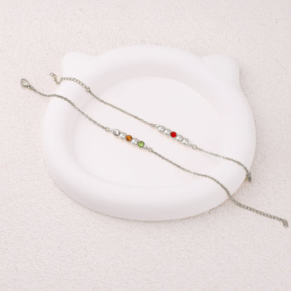 Birthstone Peas in a Pod Bracelet