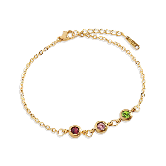 Custom Birthstone Bracelet