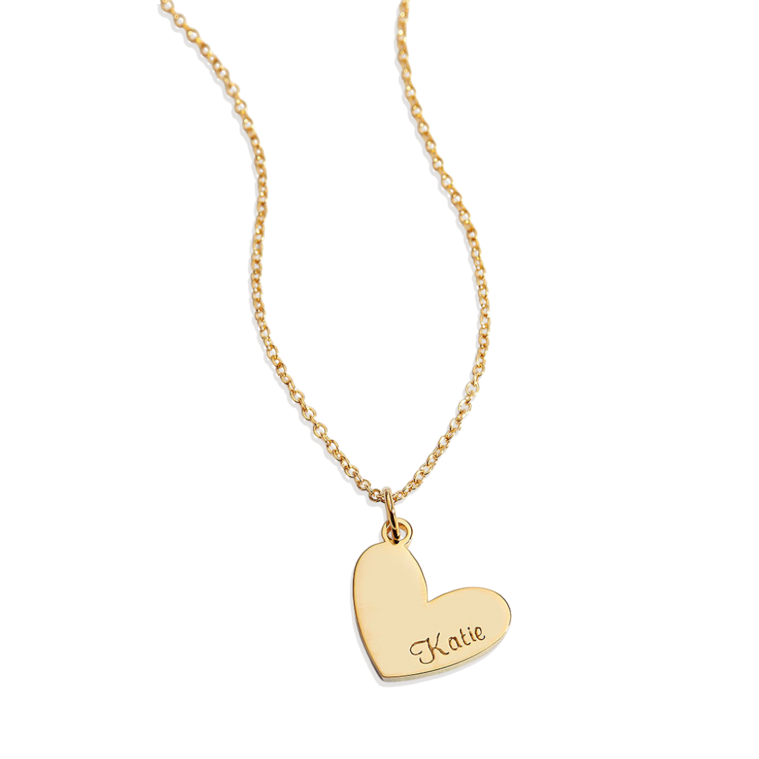 Customized Heart Name Necklace