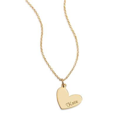 Customized Heart Name Necklace