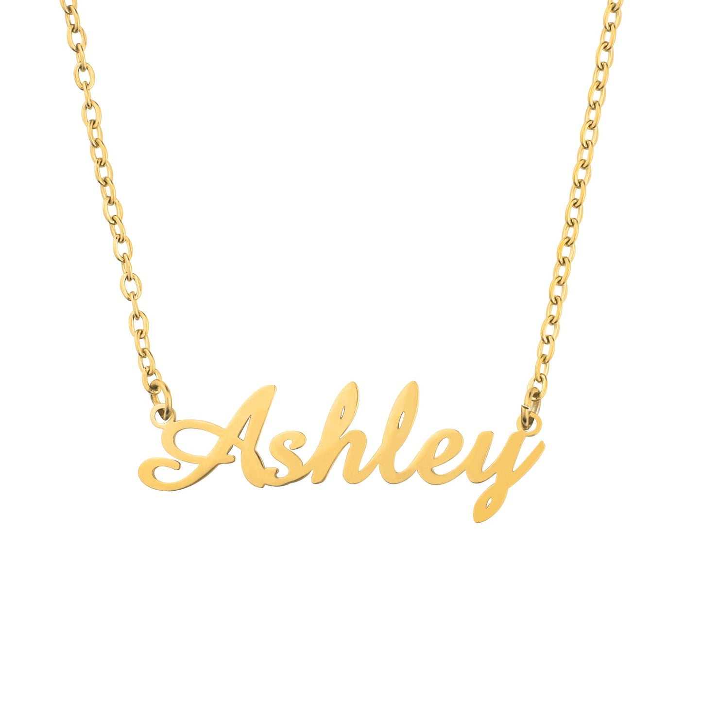 Personalized Quill Name Necklace