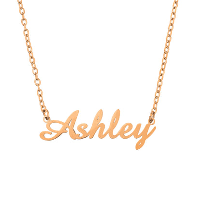 Personalized Quill Name Necklace