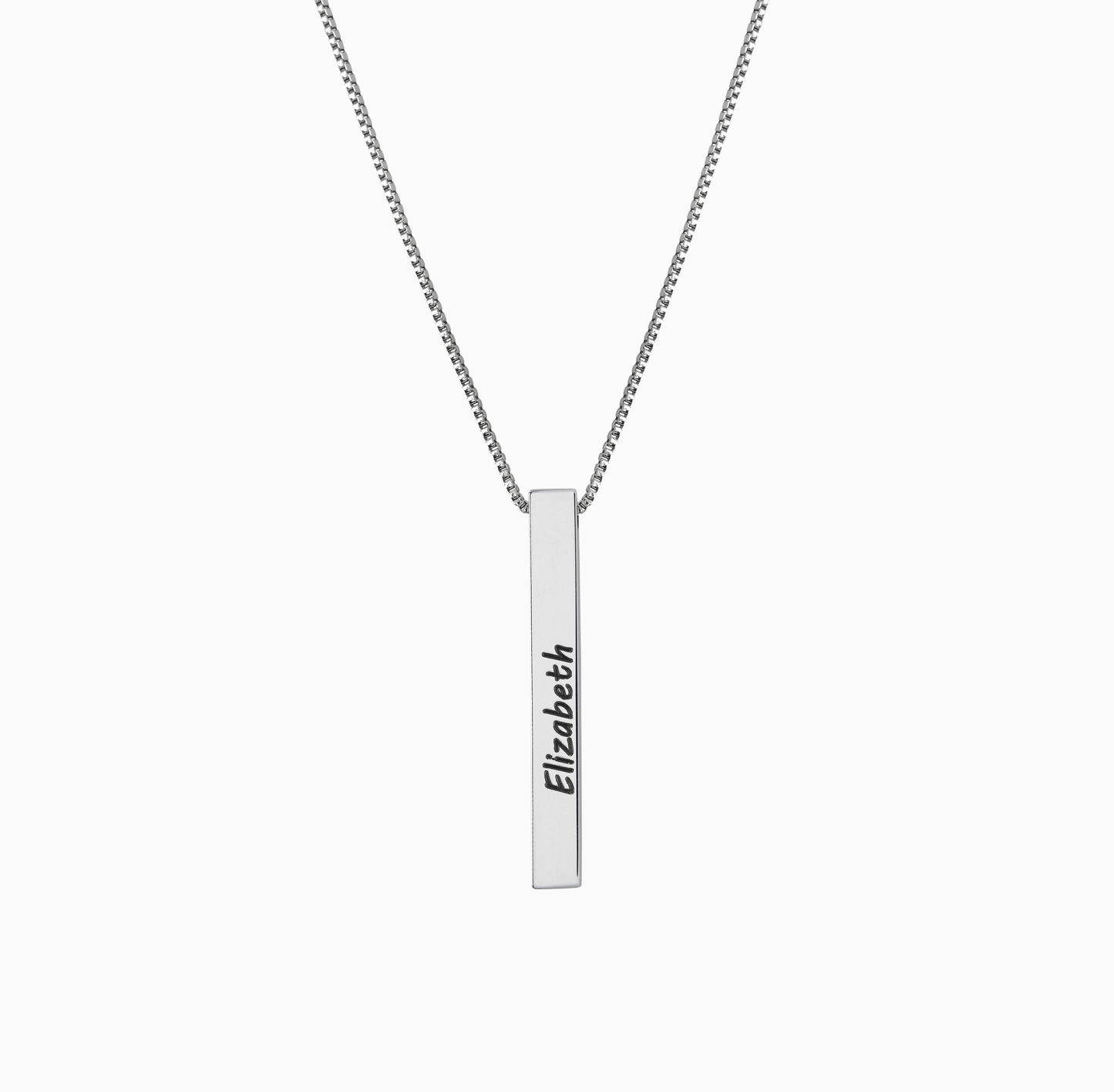 Pillar Bar Personalized Necklace