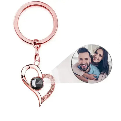 Customized Projection Photo Necklace Bracelet Keychain