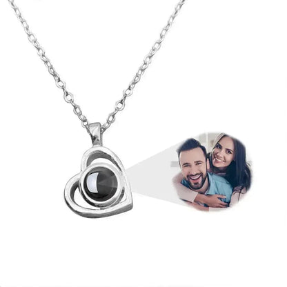 Personalized Projection Photo Necklace Bracelet Keychain