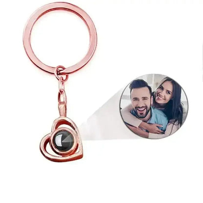 Personalized Projection Photo Necklace Bracelet Keychain