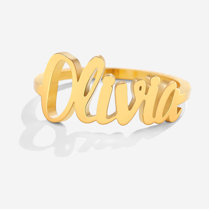 Custom Nameplate Ring