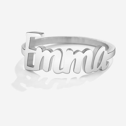 Custom Nameplate Ring