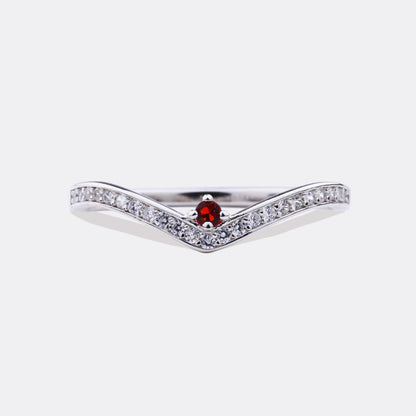 Personalized Birthstone Venus Ring