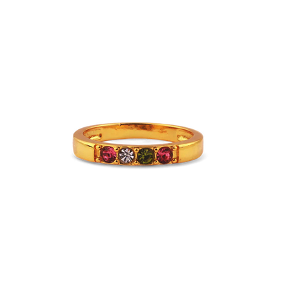 Personalized Stackable Birthstone Ring