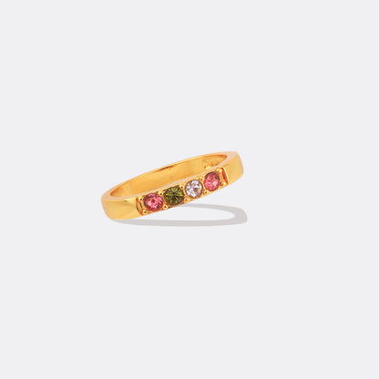 Personalized Stackable Birthstone Ring