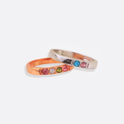 Personalized Stackable Birthstone Ring