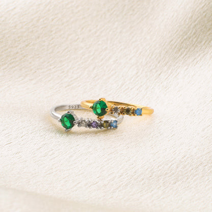 Personalized Birthstones Ring