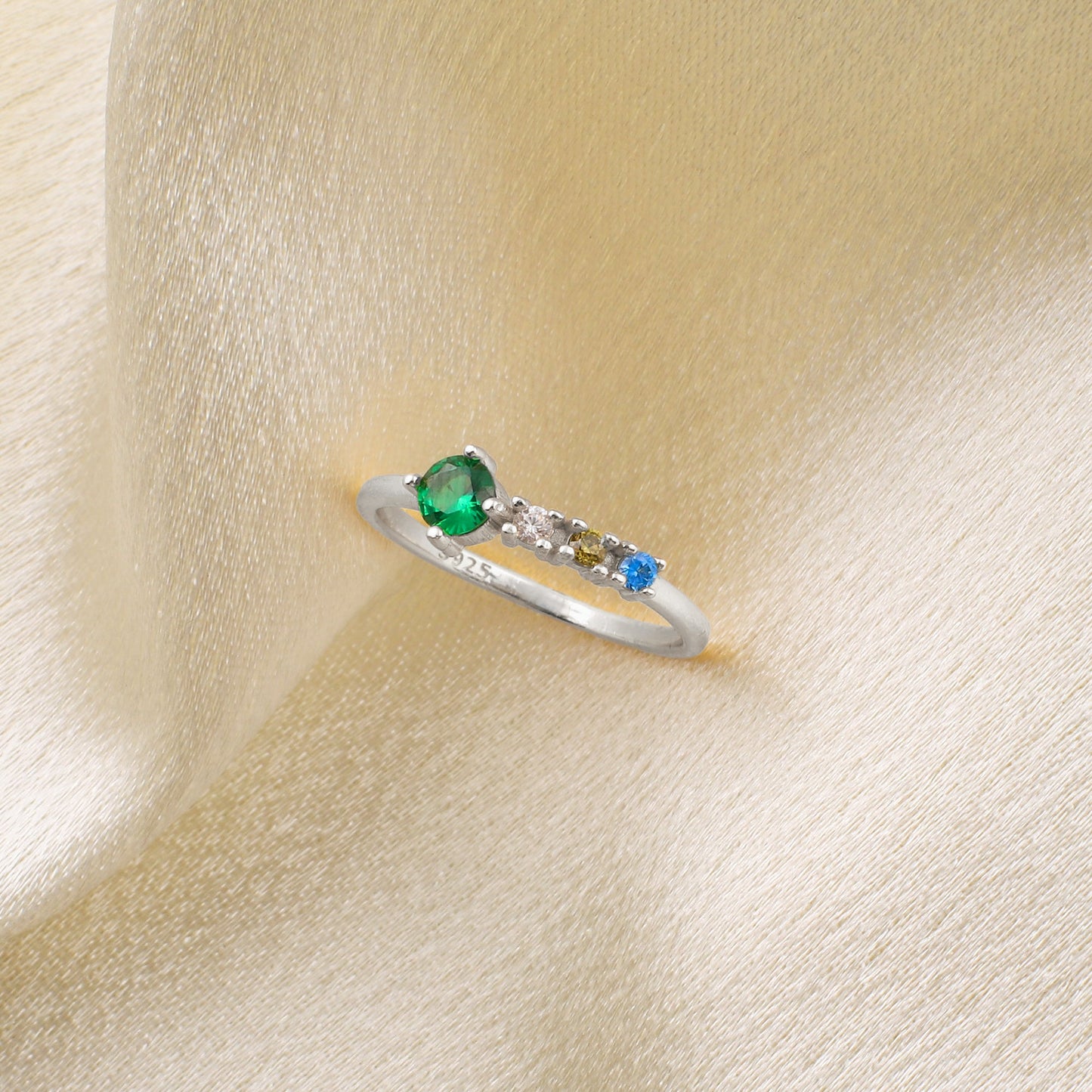 Personalized Birthstones Ring