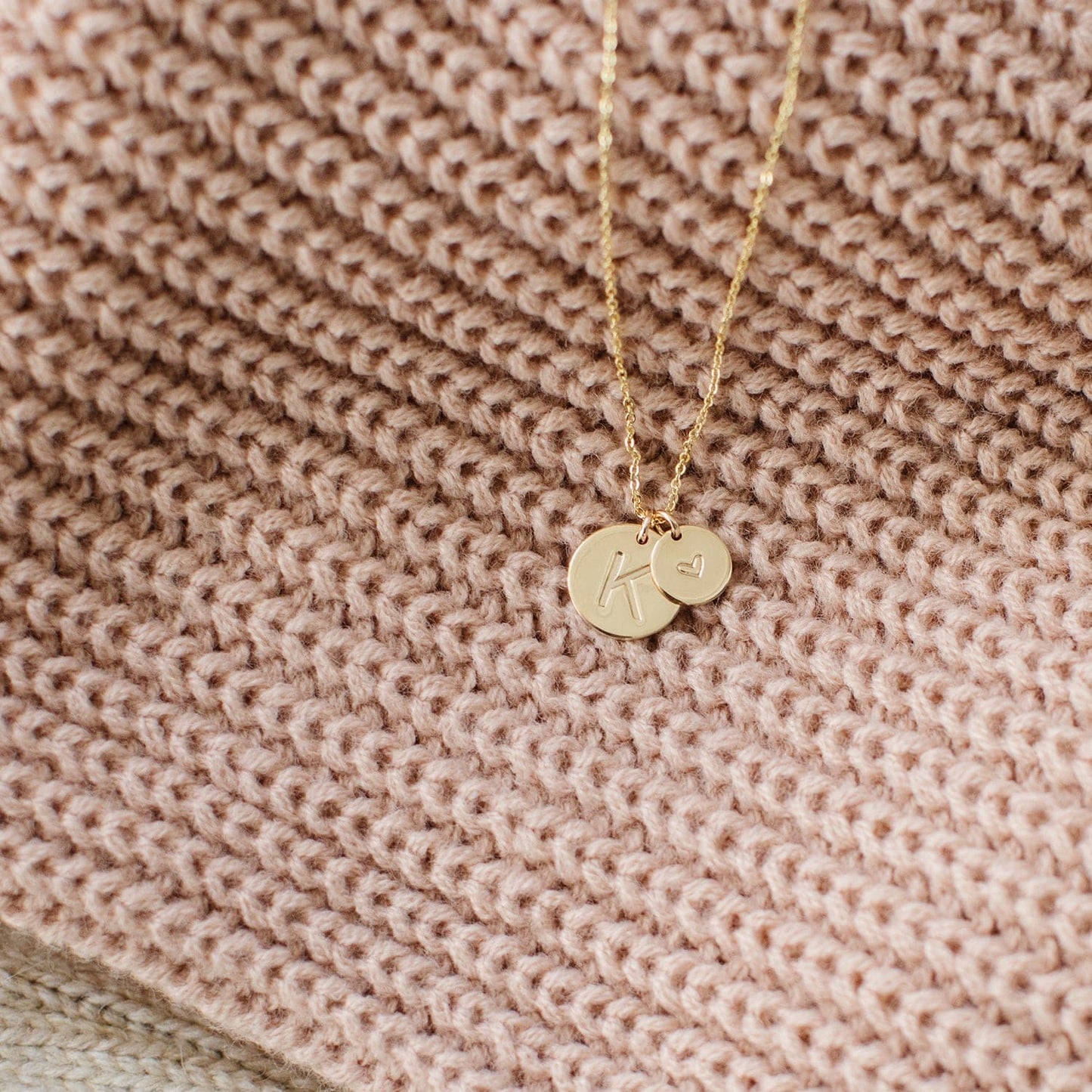 Big & Little Disc Necklace