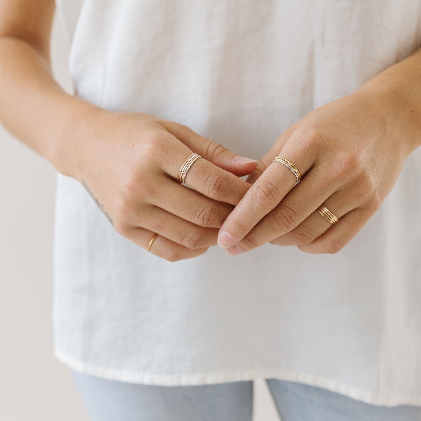 Braided Stacking Ring