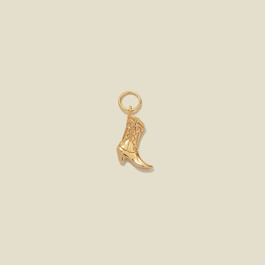 Cowgirl Boot Hoop Charm | Final Sale