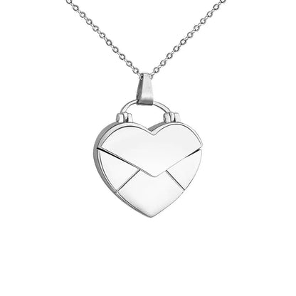 Personalized Heart Photo Pendant Necklace