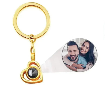 Custom Photo Projection Necklace Bracelet Keychain