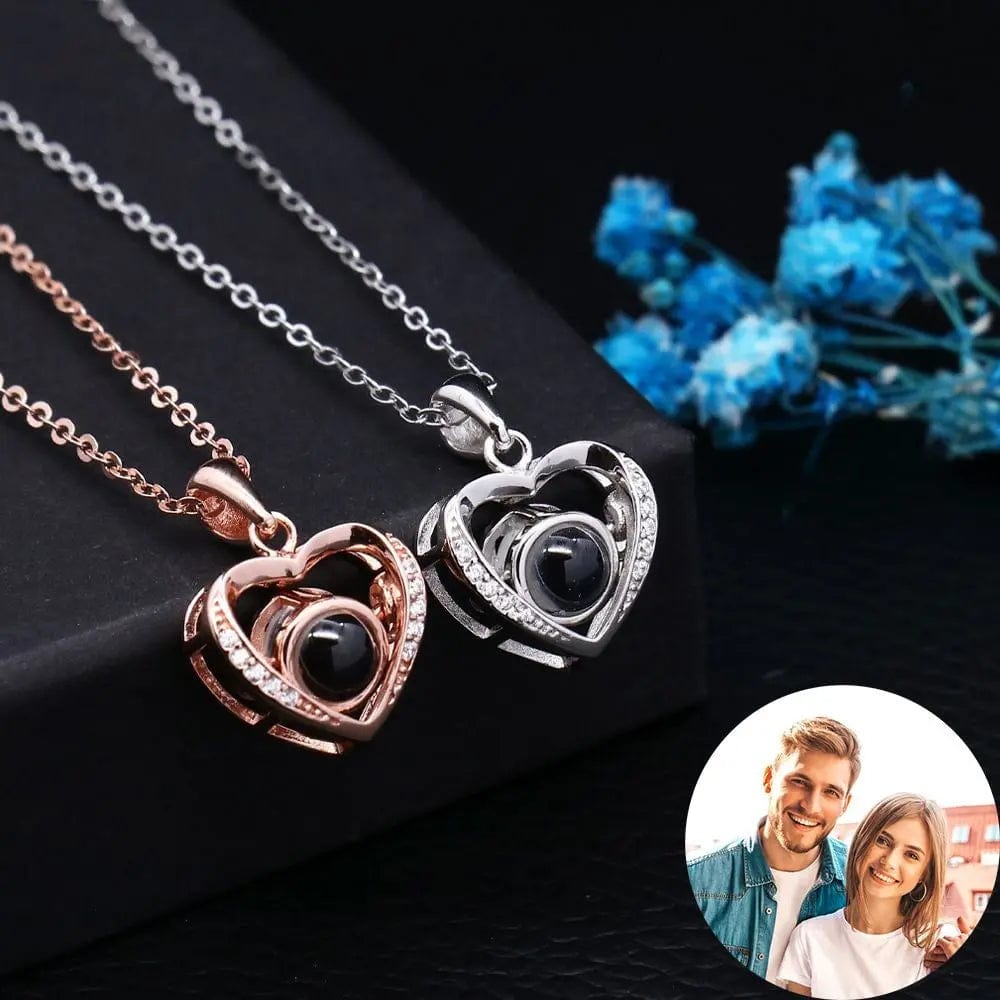 Personalized Projection Photo Necklace