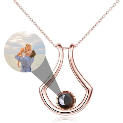 Personalized Hidden Photo Necklace