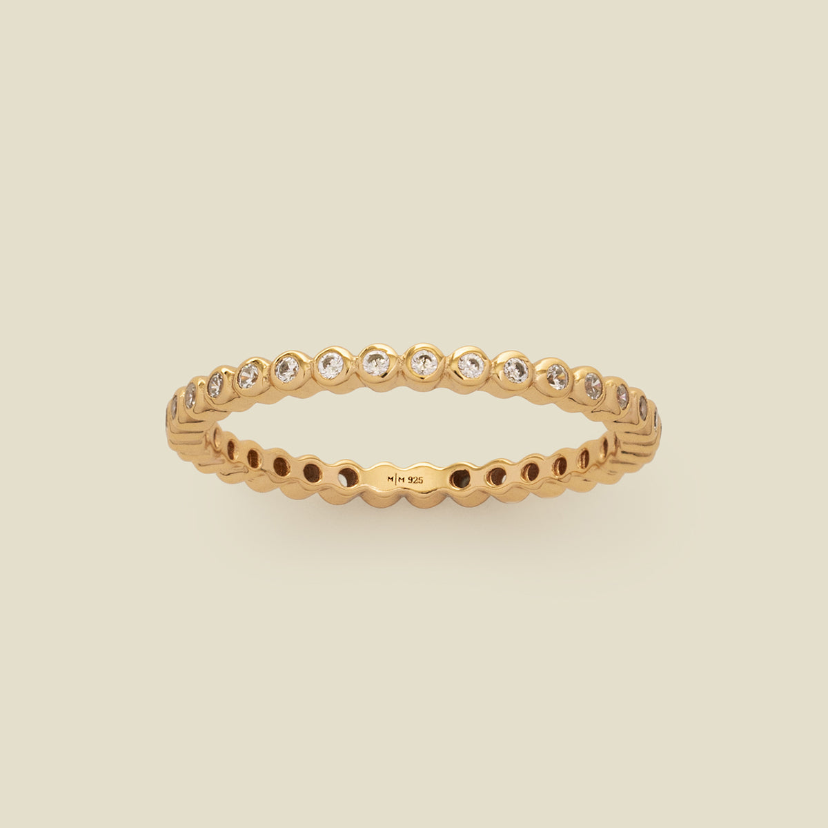 CZ Poppy Eternity Band Ring