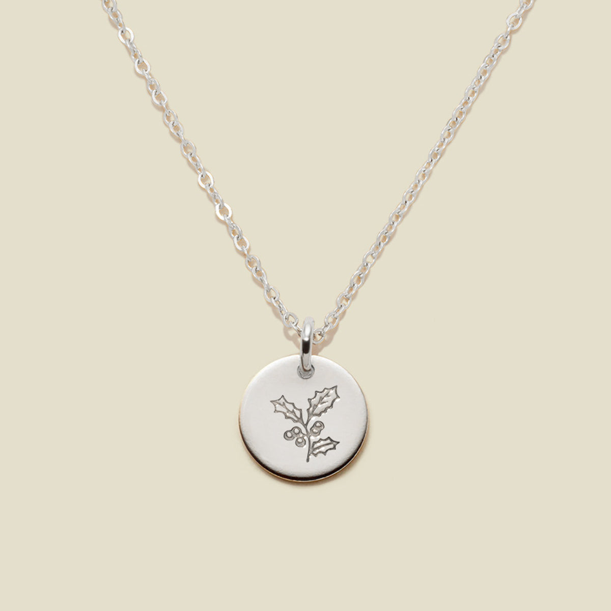 December Birth Flower Necklace