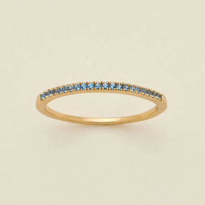 December Birthstone Stacking Ring