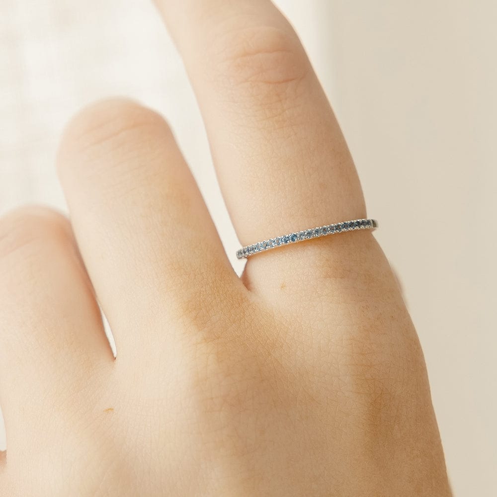 December Birthstone Stacking Ring