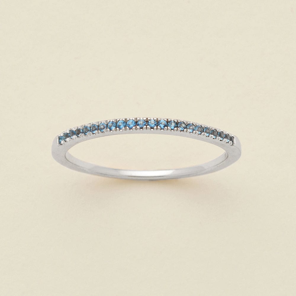 December Birthstone Stacking Ring